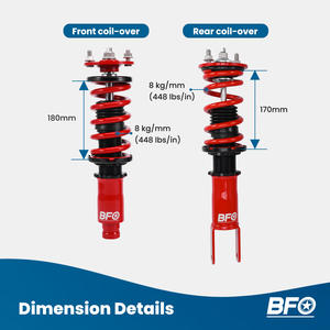 Kit Completo de Coilovers y Amortiguadores para <span class=keywords><strong>Honda</strong></span> <span class=keywords><strong>Civic</strong></span> 1992-1995 EG EH EJ y Acura Integra 1994-2001 DC2 DC4 - Product Image 4