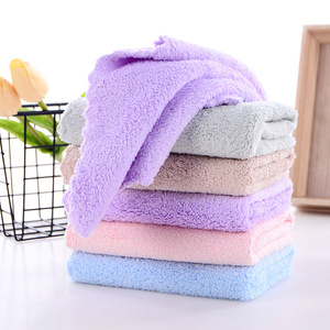 Toalla de microfibra de alta densidad Jin Ao Coral Fleece de 30x30cm para la cara y las manos, para niños, baño y cocina. - Product Image 4