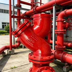 Filtre de type Y GL83H, filtre de type Y pour conduite d'incendie en fonte ductile à fixation par collier, pour filtrer les impuretés - Product Image 3