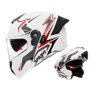 最高の中国製ABS 3C <span class=keywords><strong>DOT</strong></span>規格適合ヘルメット メンズ オートバイ モジュラー ヘルメット フリップアップヘルメット - Product Image 4