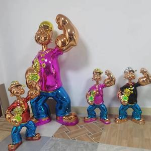 Usine Personnalisée <span class=keywords><strong>Pas</strong></span> <span class=keywords><strong>Cher</strong></span> Conception Résine Bureau Décoration <span class=keywords><strong>Pop</strong></span> Art Statue Sculpture - Product Image 6