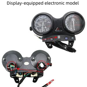 Pièces de <span class=keywords><strong>moto</strong></span>, ensemble d'instruments de vitesse, <span class=keywords><strong>chronomètre</strong></span>, compteur de kilométrage pour Tianjian 125 YBR125 - Product Image 4