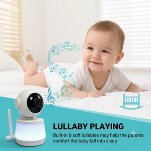 Monitor para Bebés KT524L Sin WiFi, Pantalla IPS de 5 Pulgadas, Cámara de Video Inalámbrica HD 720P con PTZ, Batería de 5000mAh, Protección de Privacidad - Product Image 4