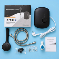 Nouveauté : Chauffe-eau électrique instantané 3500W, chauffe-eau rapide pour douche, prise EU US UK, chauffage rapide pour salle de bain
