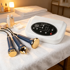 Appareil <span class=keywords><strong>de</strong></span> massage facial et corporel à 3 sondes pour la thérapie <span class=keywords><strong>de</strong></span> la peau et la beauté - Product Image 1