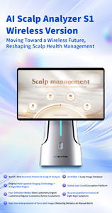 Analizador de cabello profesional inteligente con IA y tecnología 3D para detector de folículos capilares - Product Image 2