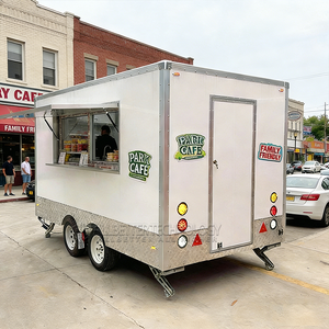 Remorque alimentaire mobile en fibre de verre et aluminium pour festivals de plage, spécialisée dans les <span class=keywords><strong>Poke</strong></span> Bowls, Acai Bowls, smoothies à la noix de coco et fruits - Product Image 4