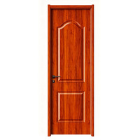 Porte intérieure en bois massif sur mesure pour chambre à coucher, salon, finition grain de bois, idéale pour appartements, hôtels, porte intérieure en bois