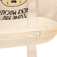 Nouveau sac fourre-tout en coton écologique réutilisable tendance et à la mode, sac en toile de coton en gros