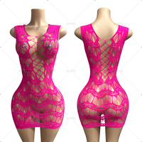Tenues de danse exotiques ELITES, tenues de strip-teaseuse, tenues de strip-teaseuse une pièce, SS30, gros diamants, maille sexy, vêtements de danse exotiques