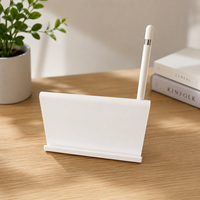 Support de tablette universel réglable pour bureau, support de bureau portable multi-angles avec emplacement pour stylet pour tablette iPad