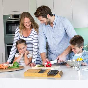 <span class=keywords><strong>Cassetto</strong></span> porta coltelli in bambù porta coltelli <span class=keywords><strong>da</strong></span> cucina porta grande manico bistecca senza misura per 16 coltelli - Product Image 6