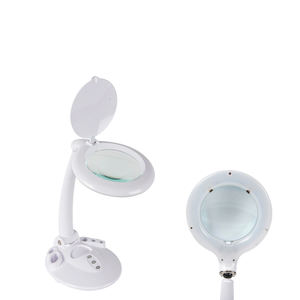 Loupe de bureau LED optique éclairée réglable 3/5 dioptries pour soudure de circuits - Product Image 1