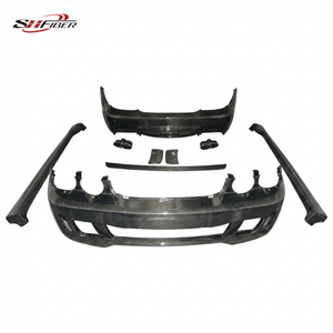 Nuevos Parachoques Delanteros y Traseros de Fibra de Carbono XJL8 con Recortes para Escape - para Kits de Carrocería <span class=keywords><strong>XJ6</strong></span>/XJ8 - Product Image 2