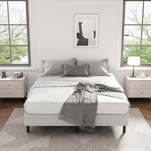 Dễ dàng lắp ráp kim loại khung giường nệm cơ sở kim loại giường cơ sở NỘI THẤT PHÒNG NGỦ kim loại khung giường cho hộp mùa xuân và nệm - Product Image 6