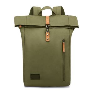 Mochila de Lona Enrollable de Alta Calidad, Impermeable, con Logotipo Personalizado, Mochila de Ocio, Mochila Moderna para Computadora OEM - Product Image 1