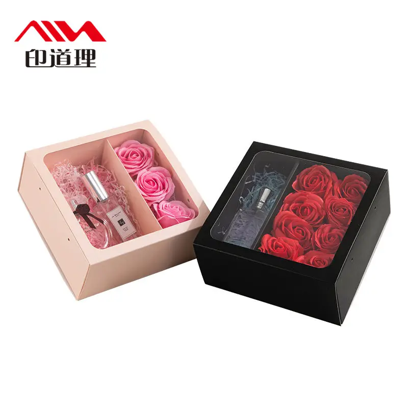 थोक निर्माता गुलाब उपहार बॉक्स फूल पैकेजिंग चॉकलेट फोम फूल बॉक्स