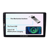 STC Android Auto 10 Inch 2+32g Monitor Elektronik Mobil Android Video GPS Mundur Carplay Auto Pemutar DVD Mobil
