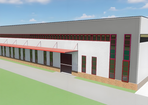 Bâtiments industriels légers préfabriqués en acier sur mesure : usine, entrepôt, <span class=keywords><strong>garage</strong></span>, hangar, atelier, stockage - Product Image 2