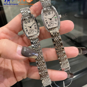 นาฬิกา Longines หรูหรา ดีไซน์เรขาคณิตแบบโบราณ ทันสมัย เรียบง่าย สำหรับธุรกิจ ใช้กลไก 'Ronda' รุ่นใหม่ - Product Image 3