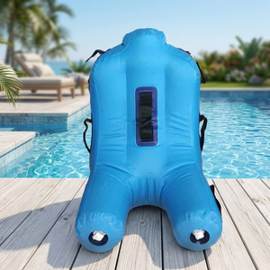 H-FUN Muñeco Inflable de PVC para Pruebas de Bolsas de Agua, para Uso Comercial/Resortes, Capacidad Inferior a 100 kg, Equipo de Juego Acuático para Exteriores - Product Image 3