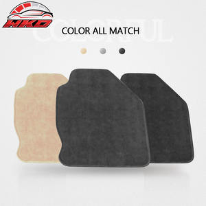 Tapis de sol pour Ford Focus 00-07, tapis avant et arrière gris 4 pièces - Velours - Product Image 4