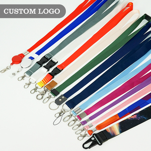 Großhandel Hot Sale Günstige Hochwertige Werbe hals Polyester <span class=keywords><strong>Lanyard</strong></span> Custom mit ID-Karte Abzeichen halter Schlüssel anhänger mit Logo - Product Image 6