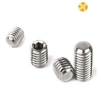 Sekrup Pengencang Hex Socket Set Baja Tahan Karat C1022 Metrik M2-M24 DIN916 Gagang Pintu Furnitur