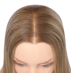 Perruque en cheveux humains vierges à 100 %, dentelle suisse HD, respirante <span class=keywords><strong>et</strong></span> transparente, taille de bonnet petite, moyenne, grande - Product Image 4