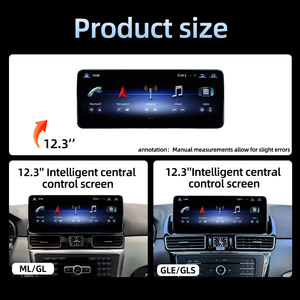Lecteur multimédia Android Touch Carplay WIFI SIM <span class=keywords><strong>Google</strong></span> pour Mercedes ML <span class=keywords><strong>GLE</strong></span> W166 GL GLS X166 2012-2019 - Product Image 6