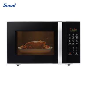 Four à micro-ondes de table numérique Smad 30L 1000W noir avec plateau tournant - Product Image 4