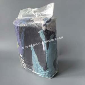 Paños de Limpieza Industriales de Felpa de Algodón 100% de Colores para Absorción de Aceite y Limpieza de Sudaderas en Talleres - Product Image 1