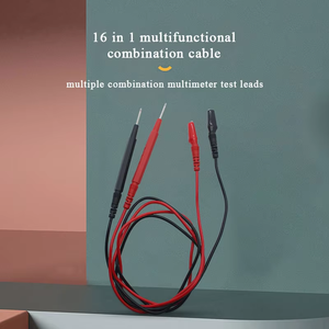Multímetro de combinación 16 en 1, kit de extensión de cables, herramientas, PIN de 4mm, para multímetro, pluma de alambre de sonda - Product Image 3