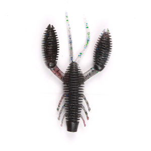 Selco leurre d'écrevisses en plastique souple appât de créature réaliste <span class=keywords><strong>pour</strong></span> bar et poisson prédateur d'eau douce - Product Image 5