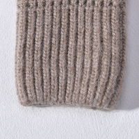 Jxwatcher Gants d'hiver élégants et épais pour femme, en tricot de cachemire doux et chaud, extensibles, couleur unie, couleurs personnalisables