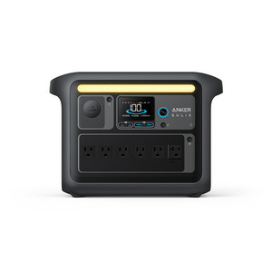 สถานีไฟฟ้าพกพา Anker SOLIX C1000X ความจุ 1056Wh กำลังไฟ 1800W คลื่นไซน์บริสุทธิ์ รองรับแผงโซลาร์เซลล์ MPPT แบตเตอรี่ภายนอก คอมเพรสเซอร์ลม - Product Image 2