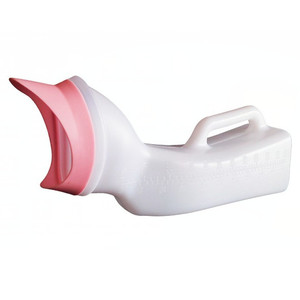 Urinoir portable Msn ovale en plastique à embout souple pour femmes et personnes âgées - Product Image 3