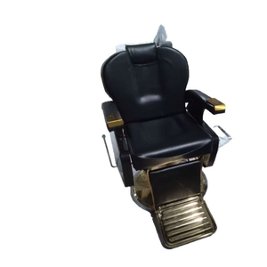 Fauteuil de barbier robuste conçu pour durer dans les salons très fréquentés, avec repose-pieds pour un confort accru pour vos clients - Product Image 6