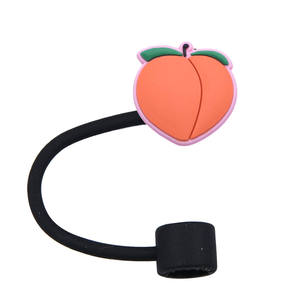 Topper in cannuccia in silicone personalizzato compatibile con la punta di paglia di 30 e 40 once copre i ciondoli di paglia di formaggio - Product Image 3