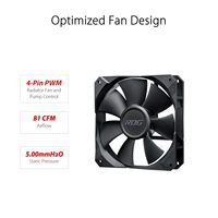 Refroidisseur de processeur liquide ROG Strix LC II 240 AIO, radiateur compatible Intel LGA1700/AM4/TR4, 2 ventilateurs PWM 4 broches de 120 mm, 3W, LED ARGB pour ordinateur de bureau