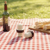 Bouchon en bois de la meilleure qualité pour distributeur d'huile d'olive, bouchon en liège polymère de haute qualité pour bouteilles en verre de vin