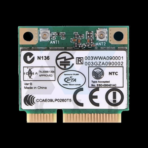 AR9285 <strong>AR5B95</strong> Mini PCI-E 150Mbps Half Height Internal Wireless WiFi Network Card Atheros Compatible for Laptops - Product Image 1