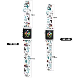 Personalizado <span class=keywords><strong>de</strong></span> dibujos animados <span class=keywords><strong>de</strong></span> silicona reloj Correa banda <span class=keywords><strong>de</strong></span> goma para <span class=keywords><strong>Apple</strong></span> <span class=keywords><strong>Watch</strong></span> banda 38mm 42mm 40mm <span class=keywords><strong>44mm</strong></span> - Product Image 4