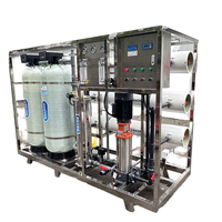 Système de traitement d'eau par osmose inverse industrielle 3T/H pour eau saumâtre, eau de surface et eau de puits profond
