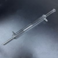Bobine de reflux en verre Le laboratoire OEM utilise un condenseur en verre à haute teneur en borosilicate 3.3 avec tube intérieur enroulé