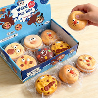 Jouets Squishy en PU, biscuits simulés, jouet anti-stress à récupération lente, boîte surprise, outil créatif d'expression et de décompression, unisexe, pour jeunes