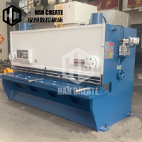 Machine de découpe de cisaillement guillotine HanCreate QC11K 16X3200 Machine de cisaillement hydraulique CNC