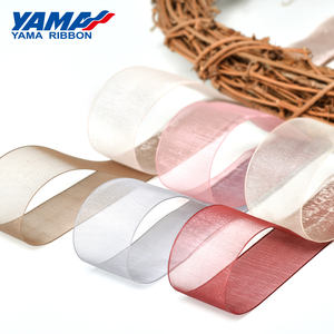 Yama <span class=keywords><strong>Ribbon</strong></span> 3-75MM Lebar Colorful Polyester Belaka Organza Pita Kemasan untuk Hadiah - Product Image 6