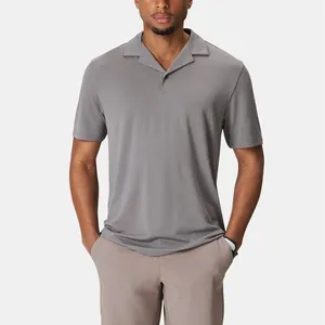 厂家供应定制logo素面空白涤纶马球高尔夫衬衫休闲宽松加大码高尔夫男式马球衬衫