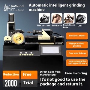 Fresa CNC automática inteligente <span class=keywords><strong>de</strong></span> alta precisión, amoladora <span class=keywords><strong>de</strong></span> acero <span class=keywords><strong>de</strong></span> tungsteno, broca <span class=keywords><strong>de</strong></span> punta, afilador <span class=keywords><strong>de</strong></span> Base plana - Product Image 6